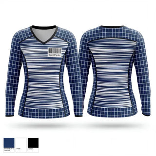 Womens Long Sleeve Vneck Shirt, Team Maryland, Men's Basketball, Teamtime, Team time, sublimation, custom sports apparel, team uniforms, spirit wear, spiritwear, sports uniforms, custom shirts, team store, custom team store, fundraiser sports, apparel fundraiser
