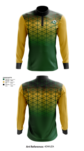 Quarter Zip Jacket, Reig Rams Basketball, Men's Basketball, Teamtime, Team time, sublimation, custom sports apparel, team uniforms, spirit wear, spiritwear, sports uniforms, custom shirts, team store, custom team store, fundraiser sports, apparel fundraiser
