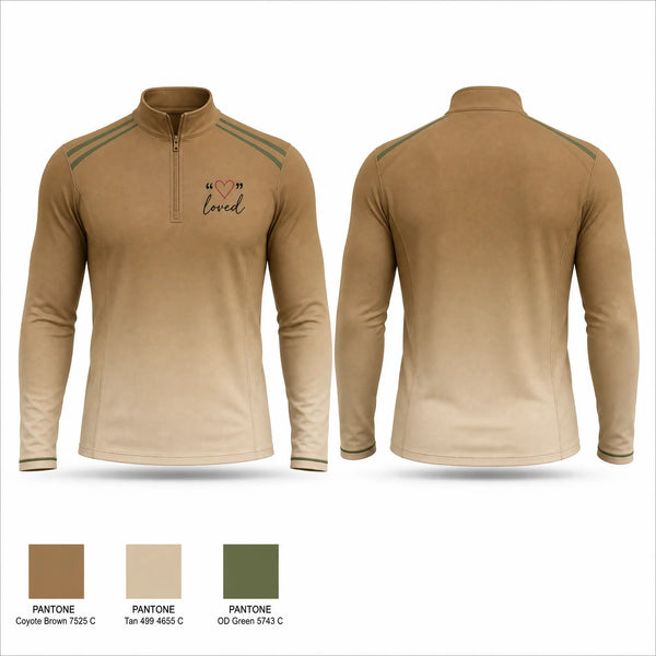 Quarter Zip Jacket, Cali love, , Teamtime, Team time, sublimation, custom sports apparel, team uniforms, spirit wear, spiritwear, sports uniforms, custom shirts, team store, custom team store, fundraiser sports, apparel fundraiser
