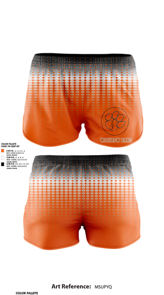 Womens Shorts, Withrow Band, Spirit Store, Teamtime, Team time, sublimation, custom sports apparel, team uniforms, spirit wear, spiritwear, sports uniforms, custom shirts, team store, custom team store, fundraiser sports, apparel fundraiser