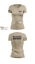 Mille Lacs County Sheriff Women's Short Sleeve V-neck Shirt - 3