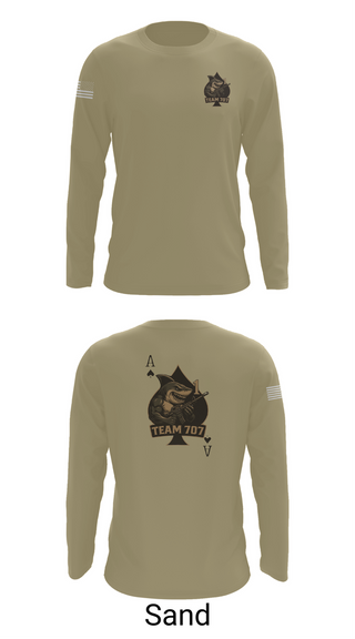 Long Sleeve Performance Shirt, MESG1 TEAM 707, Navy, Teamtime, Team time, sublimation, custom sports apparel, team uniforms, spirit wear, spiritwear, sports uniforms, custom shirts, team store, custom team store, fundraiser sports, apparel fundraiser
