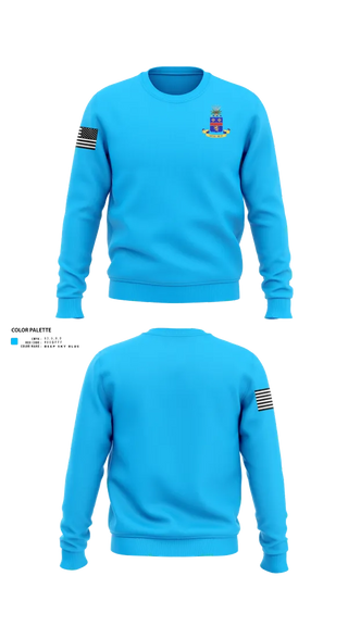 Crew Neck Sweatshirt, 148th IN RGT, , Teamtime, Team time, sublimation, custom sports apparel, team uniforms, spirit wear, spiritwear, sports uniforms, custom shirts, team store, custom team store, fundraiser sports, apparel fundraiser