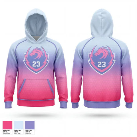 Hoodie, Dragons, , Teamtime, Team time, sublimation, custom sports apparel, team uniforms, spirit wear, spiritwear, sports uniforms, custom shirts, team store, custom team store, fundraiser sports, apparel fundraiser
