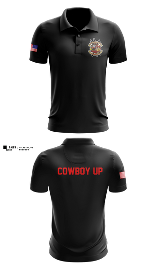 Short Sleeve Performance Polo, Crazy 8s, Fire Department, Teamtime, Team time, sublimation, custom sports apparel, team uniforms, spirit wear, spiritwear, sports uniforms, custom shirts, team store, custom team store, fundraiser sports, apparel fundraiser