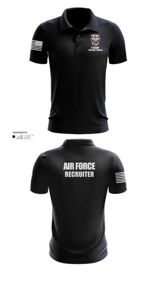 Short Sleeve Performance Polo, 336 RCS F Flight, , Teamtime, Team time, sublimation, custom sports apparel, team uniforms, spirit wear, spiritwear, sports uniforms, custom shirts, team store, custom team store, fundraiser sports, apparel fundraiser