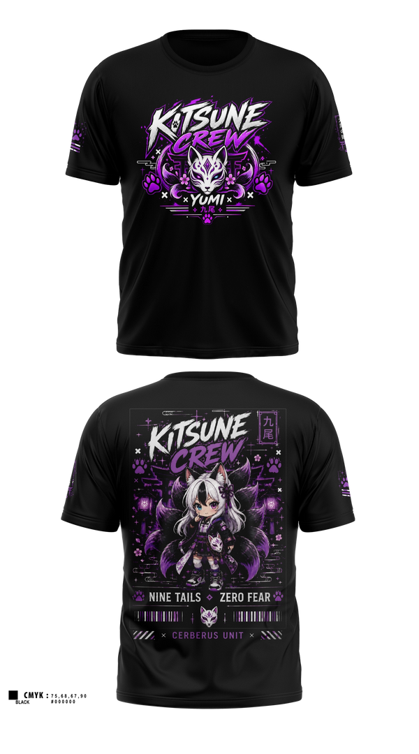 Short Sleeve Performance Shirt, C.s.nine tails, E-Sports, Teamtime, Team time, sublimation, custom sports apparel, team uniforms, spirit wear, spiritwear, sports uniforms, custom shirts, team store, custom team store, fundraiser sports, apparel fundraiser