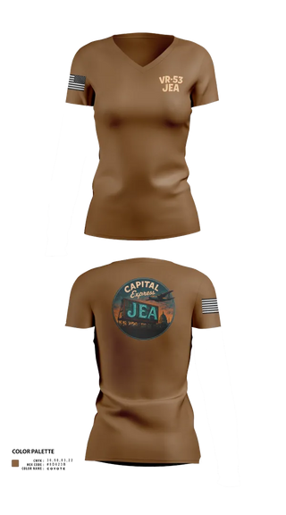 Womens Short Sleeve Vneck Shirt, VR-53, , Teamtime, Team time, sublimation, custom sports apparel, team uniforms, spirit wear, spiritwear, sports uniforms, custom shirts, team store, custom team store, fundraiser sports, apparel fundraiser