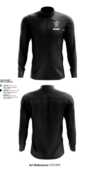 Quarter Zip Jacket, Ohana Volleyball, Women's Volleyball, Teamtime, Team time, sublimation, custom sports apparel, team uniforms, spirit wear, spiritwear, sports uniforms, custom shirts, team store, custom team store, fundraiser sports, apparel fundraiser