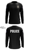 Farmersville Police Long Sleeve Performance Shirt - 6