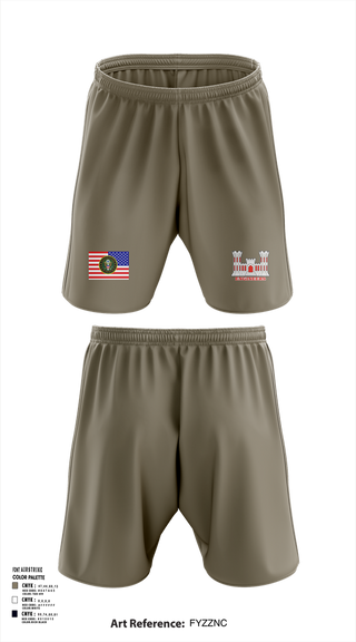 Athletic Shorts With Pockets, 175th MRBC, , Teamtime, Team time, sublimation, custom sports apparel, team uniforms, spirit wear, spiritwear, sports uniforms, custom shirts, team store, custom team store, fundraiser sports, apparel fundraiser