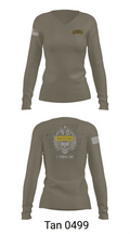 HHC 1/109th INF 83740504 Women's Long Sleeve V-neck Shirt - 11