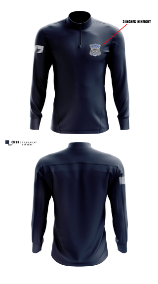 Quarter Zip Jacket, ILSSA Boston, , Teamtime, Team time, sublimation, custom sports apparel, team uniforms, spirit wear, spiritwear, sports uniforms, custom shirts, team store, custom team store, fundraiser sports, apparel fundraiser