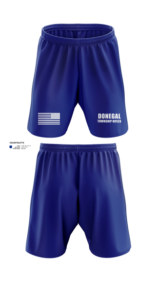 Athletic Shorts With Pockets, Donegal Township Rifles, , Teamtime, Team time, sublimation, custom sports apparel, team uniforms, spirit wear, spiritwear, sports uniforms, custom shirts, team store, custom team store, fundraiser sports, apparel fundraiser