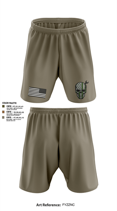 Fco 3-4AHB 30647083 Athletic Shorts With Pockets - 6