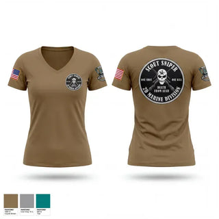 Womens Short Sleeve Vneck Shirt, STA PLT 1/2, Marines, Teamtime, Team time, sublimation, custom sports apparel, team uniforms, spirit wear, spiritwear, sports uniforms, custom shirts, team store, custom team store, fundraiser sports, apparel fundraiser