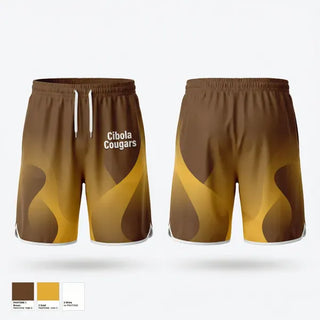 Athletic Shorts With Pockets, Cibola Cougars, Baseball, Teamtime, Team time, sublimation, custom sports apparel, team uniforms, spirit wear, spiritwear, sports uniforms, custom shirts, team store, custom team store, fundraiser sports, apparel fundraiser