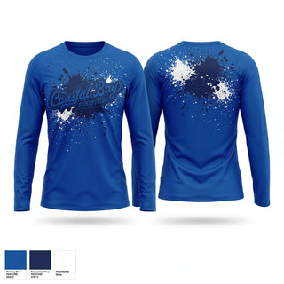 Long Sleeve Performance Shirt, Coastal Bay, Softball, Teamtime, Team time, sublimation, custom sports apparel, team uniforms, spirit wear, spiritwear, sports uniforms, custom shirts, team store, custom team store, fundraiser sports, apparel fundraiser
