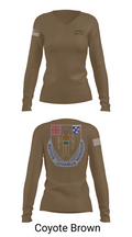 Chaos Company, 1-182 Infantry 69873429 Women's Long Sleeve V-neck Shirt - 17