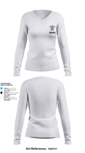 Ohana Volleyball 88809846 Women's Long Sleeve V-neck Shirt - 4