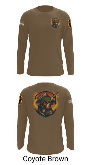 Long Sleeve Performance Shirt, 10th Field Hospital (FWD), , Teamtime, Team time, sublimation, custom sports apparel, team uniforms, spirit wear, spiritwear, sports uniforms, custom shirts, team store, custom team store, fundraiser sports, apparel fundraiser