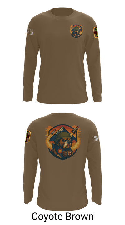 10th Field Hospital (FWD) 73609367 Long Sleeve Performance Shirt 6