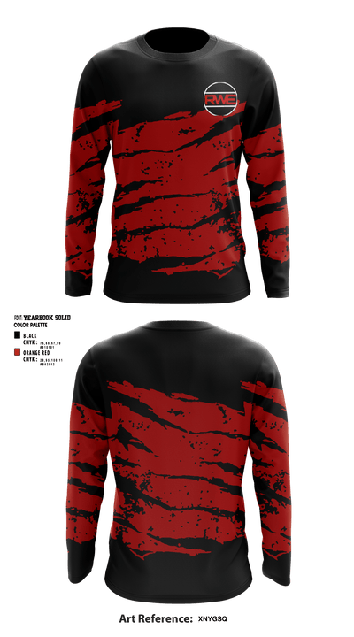 RWE 60219605 Long Sleeve Rash Guard Shirt - 1