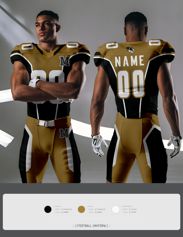 Football Jersey, Marceline Tigers, , Teamtime, Team time, sublimation, custom sports apparel, team uniforms, spirit wear, spiritwear, sports uniforms, custom shirts, team store, custom team store, fundraiser sports, apparel fundraiser