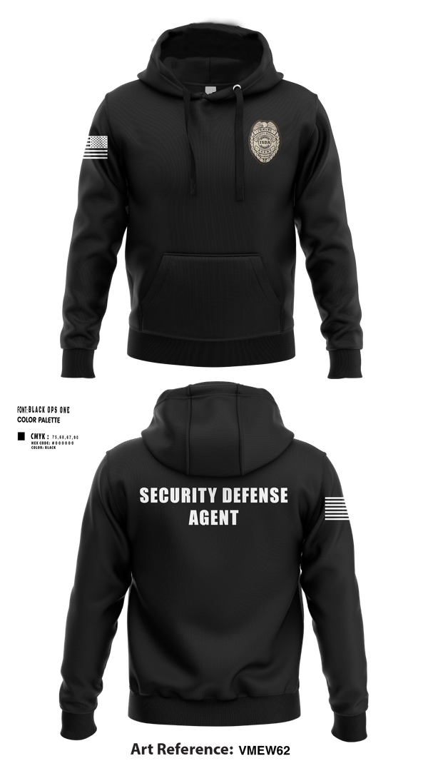 Hoodie, IMMUNE Security Defense Agency, , Teamtime, Team time, sublimation, custom sports apparel, team uniforms, spirit wear, spiritwear, sports uniforms, custom shirts, team store, custom team store, fundraiser sports, apparel fundraiser