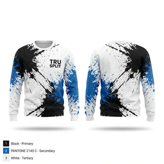 Crew Neck Sweatshirt, TruSplit performance, Track & Field, Teamtime, Team time, sublimation, custom sports apparel, team uniforms, spirit wear, spiritwear, sports uniforms, custom shirts, team store, custom team store, fundraiser sports, apparel fundraiser