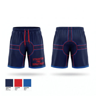 Athletic Shorts With Pockets, Stoughton Fire Department, Fire Department, Teamtime, Team time, sublimation, custom sports apparel, team uniforms, spirit wear, spiritwear, sports uniforms, custom shirts, team store, custom team store, fundraiser sports, apparel fundraiser