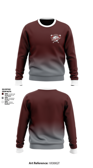 Crew Neck Sweatshirt, East End Mishawaka Baseball Softball Association, Softball, Teamtime, Team time, sublimation, custom sports apparel, team uniforms, spirit wear, spiritwear, sports uniforms, custom shirts, team store, custom team store, fundraiser sports, apparel fundraiser