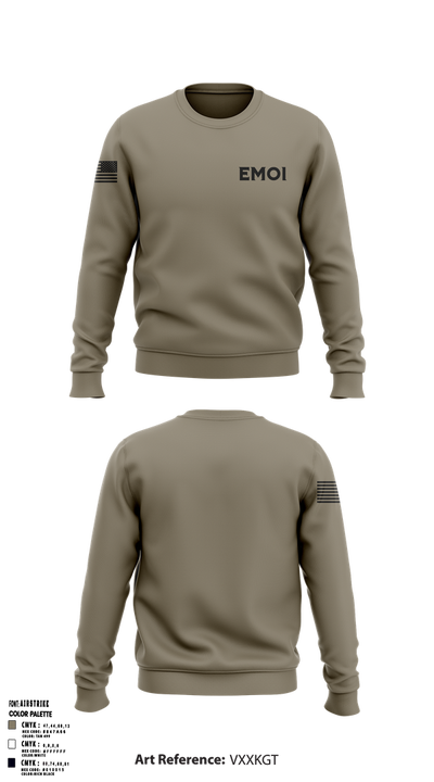 EM01 62679846 Crew Neck Sweatshirt - 1