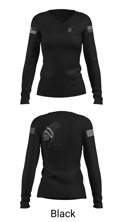 LRAFB Chiefs Group 49231806 Women's Long Sleeve V-neck Shirt - 37