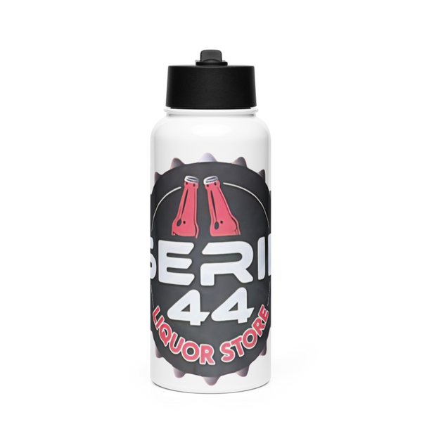 SERIE44 LIQUOR STORE 6355937 Stainless Steel Water Bottle with a Straw Lid