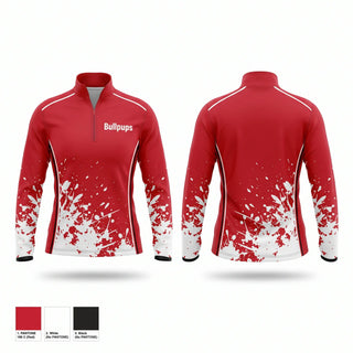 Quarter Zip Jacket, Bullpups, , Teamtime, Team time, sublimation, custom sports apparel, team uniforms, spirit wear, spiritwear, sports uniforms, custom shirts, team store, custom team store, fundraiser sports, apparel fundraiser