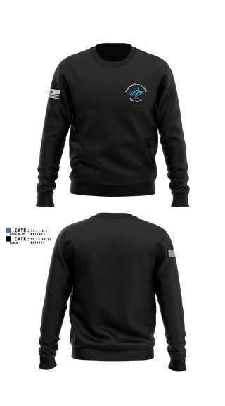 Crew Neck Sweatshirt, Prince William Bike Team, , Teamtime, Team time, sublimation, custom sports apparel, team uniforms, spirit wear, spiritwear, sports uniforms, custom shirts, team store, custom team store, fundraiser sports, apparel fundraiser