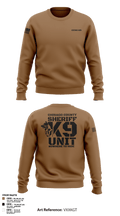 Chisago County K9 Unit 88074556 Crew Neck Sweatshirt - 105