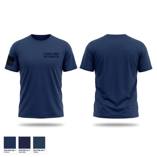 Old School Cotton Feel Shirt, Pleasant grove fire and rescue, Fire Department, Teamtime, Team time, sublimation, custom sports apparel, team uniforms, spirit wear, spiritwear, sports uniforms, custom shirts, team store, custom team store, fundraiser sports, apparel fundraiser