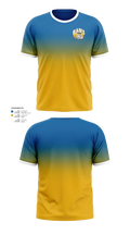 Brogden Rams 7424037 Short Sleeve Performance Shirt - 10