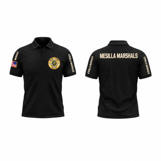 Short Sleeve Performance Polo, Mesilla marshals, Police, Teamtime, Team time, sublimation, custom sports apparel, team uniforms, spirit wear, spiritwear, sports uniforms, custom shirts, team store, custom team store, fundraiser sports, apparel fundraiser
