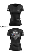 D3 Violent Crimes Reduction Team 16983979 Women's Short Sleeve V-neck Shirt - 5