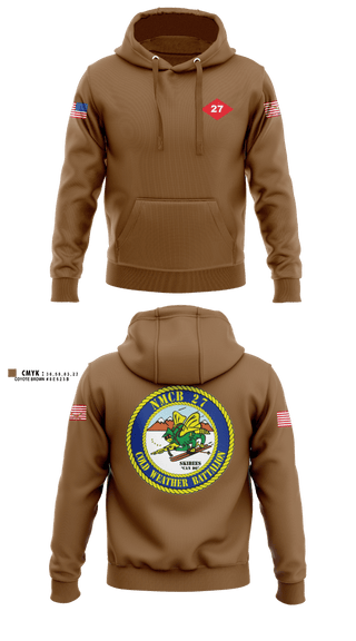 Hoodie, NMCB  27, Navy, Teamtime, Team time, sublimation, custom sports apparel, team uniforms, spirit wear, spiritwear, sports uniforms, custom shirts, team store, custom team store, fundraiser sports, apparel fundraiser