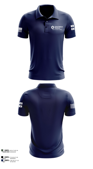 Short Sleeve Performance Polo, GMR Georgia Honor Guard, EMS/EMT, Teamtime, Team time, sublimation, custom sports apparel, team uniforms, spirit wear, spiritwear, sports uniforms, custom shirts, team store, custom team store, fundraiser sports, apparel fundraiser