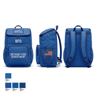 Gear Bag, Bethany Fire Department, Fire Department, Teamtime, Team time, sublimation, custom sports apparel, team uniforms, spirit wear, spiritwear, sports uniforms, custom shirts, team store, custom team store, fundraiser sports, apparel fundraiser