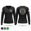 SMACC Women's Long Sleeve V-neck Shirt - 1