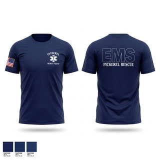 Short Sleeve Performance Shirt, PICKEREL RESCUE SQUAD, EMS/EMT, Teamtime, Team time, sublimation, custom sports apparel, team uniforms, spirit wear, spiritwear, sports uniforms, custom shirts, team store, custom team store, fundraiser sports, apparel fundraiser