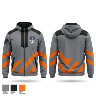 Windbreaker, Forsyth County Emergency Services, EMS/EMT, Teamtime, Team time, sublimation, custom sports apparel, team uniforms, spirit wear, spiritwear, sports uniforms, custom shirts, team store, custom team store, fundraiser sports, apparel fundraiser