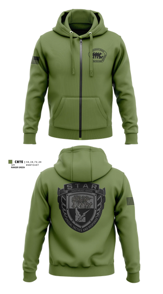 Zip Hoodie, STAR Team, Police, Teamtime, Team time, sublimation, custom sports apparel, team uniforms, spirit wear, spiritwear, sports uniforms, custom shirts, team store, custom team store, fundraiser sports, apparel fundraiser