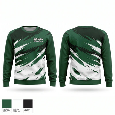 Schuyler Warriors Crew Neck Sweatshirt - 1